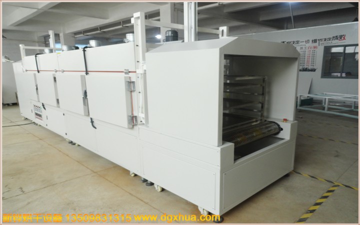 Pneumatic door silicone tunnel furnace